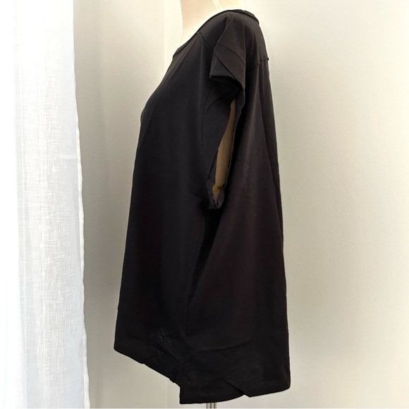 🍂NWT Free People We The Free Naomi Tee. Washed Black. Medium - Picture 3 of 9